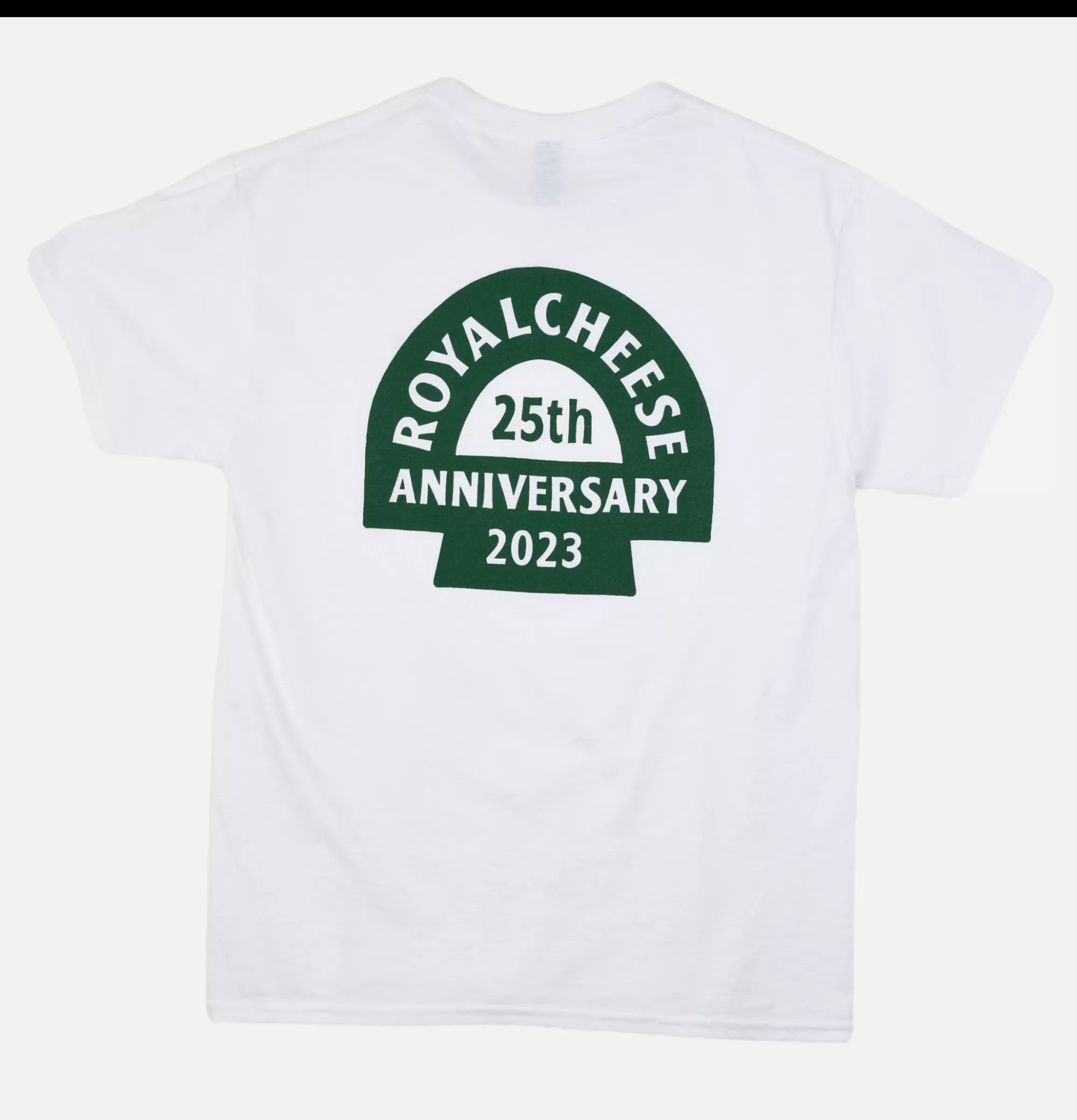 ROYALCHEESE T-Shirt 25Ans White Green^ T-Shirts