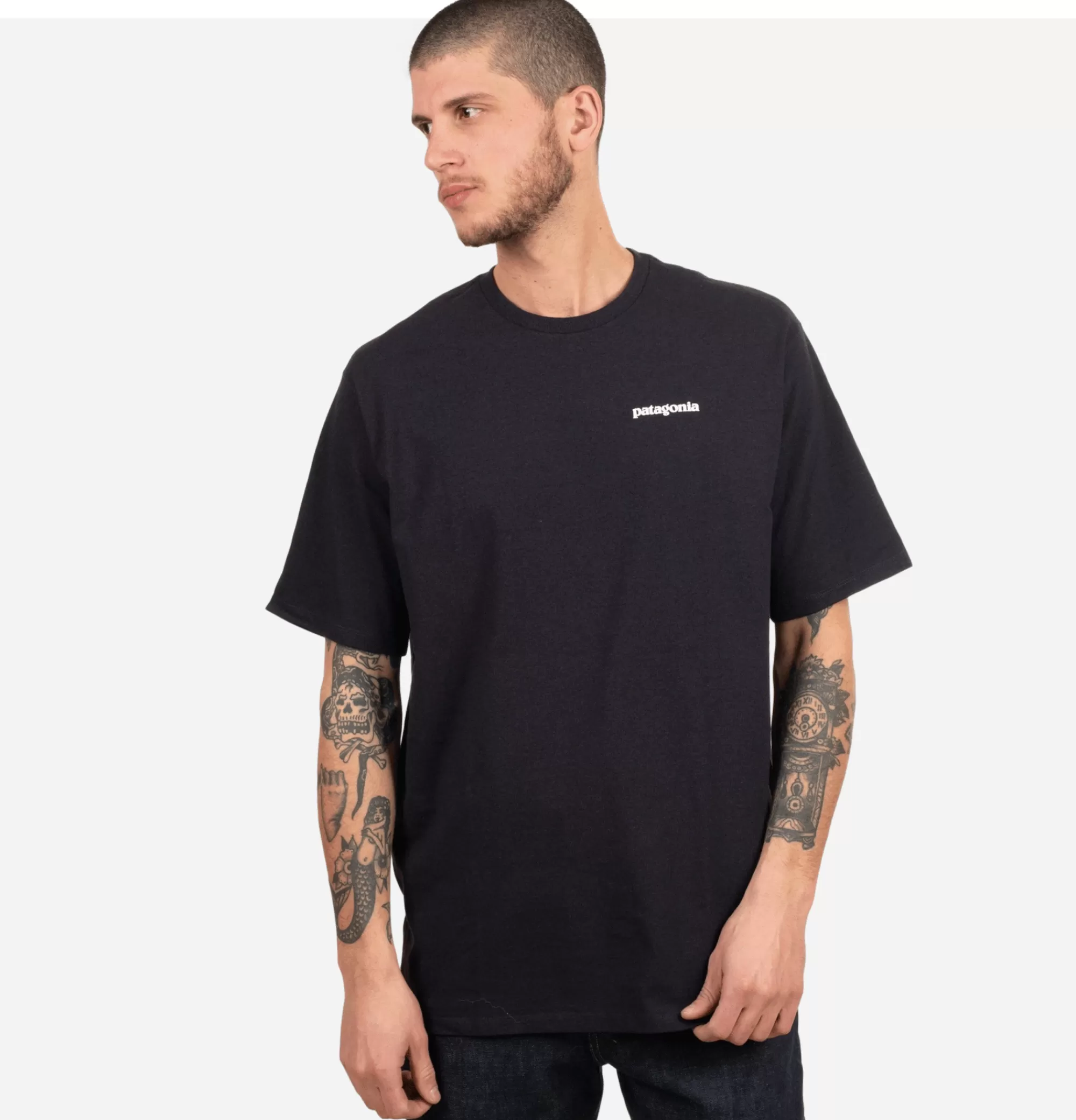 PATAGONIA T-Shirt P6 Logo Black^ T-Shirts