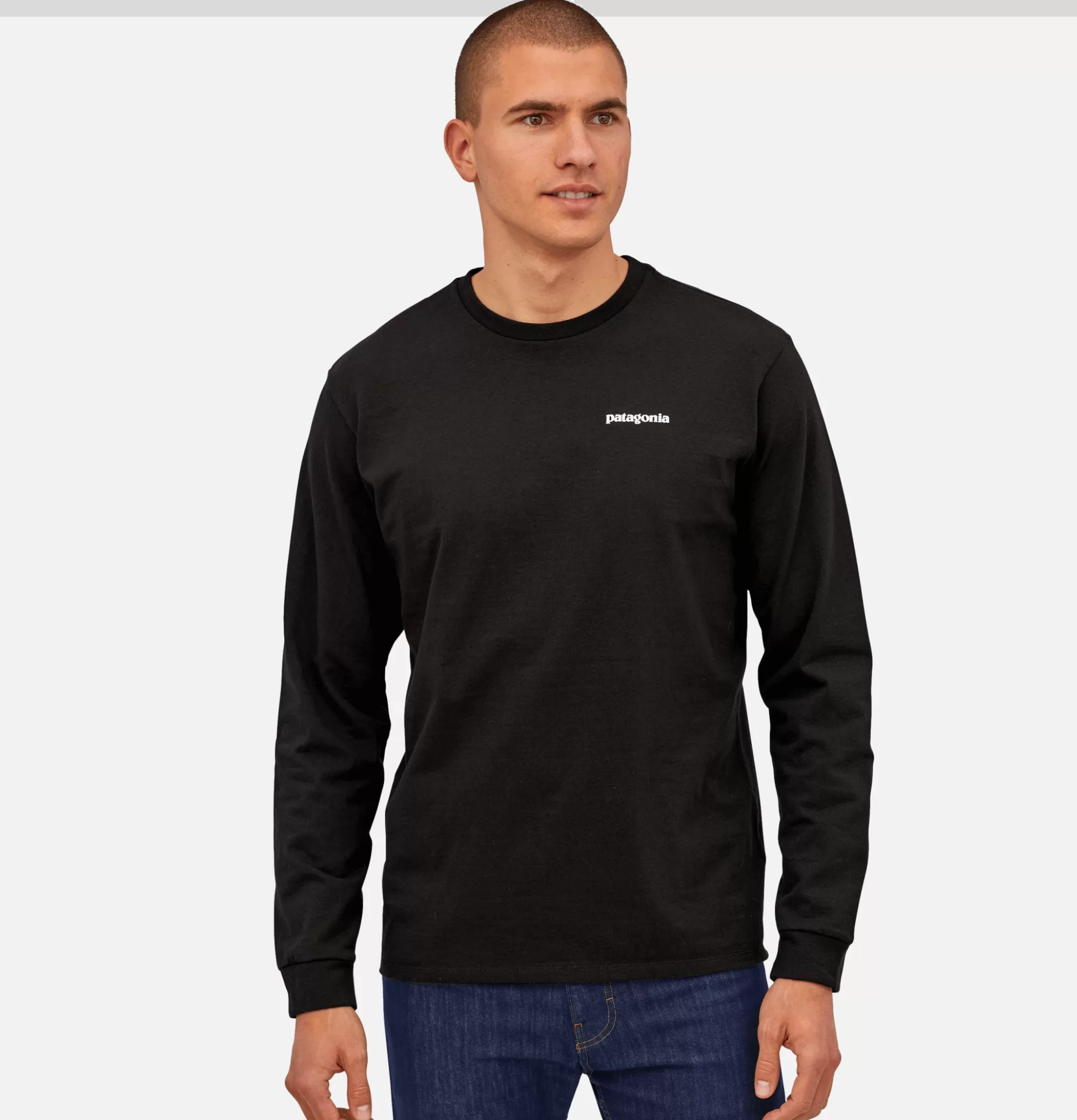 PATAGONIA T-Shirt P6 Logo Ml Black^ T-Shirts