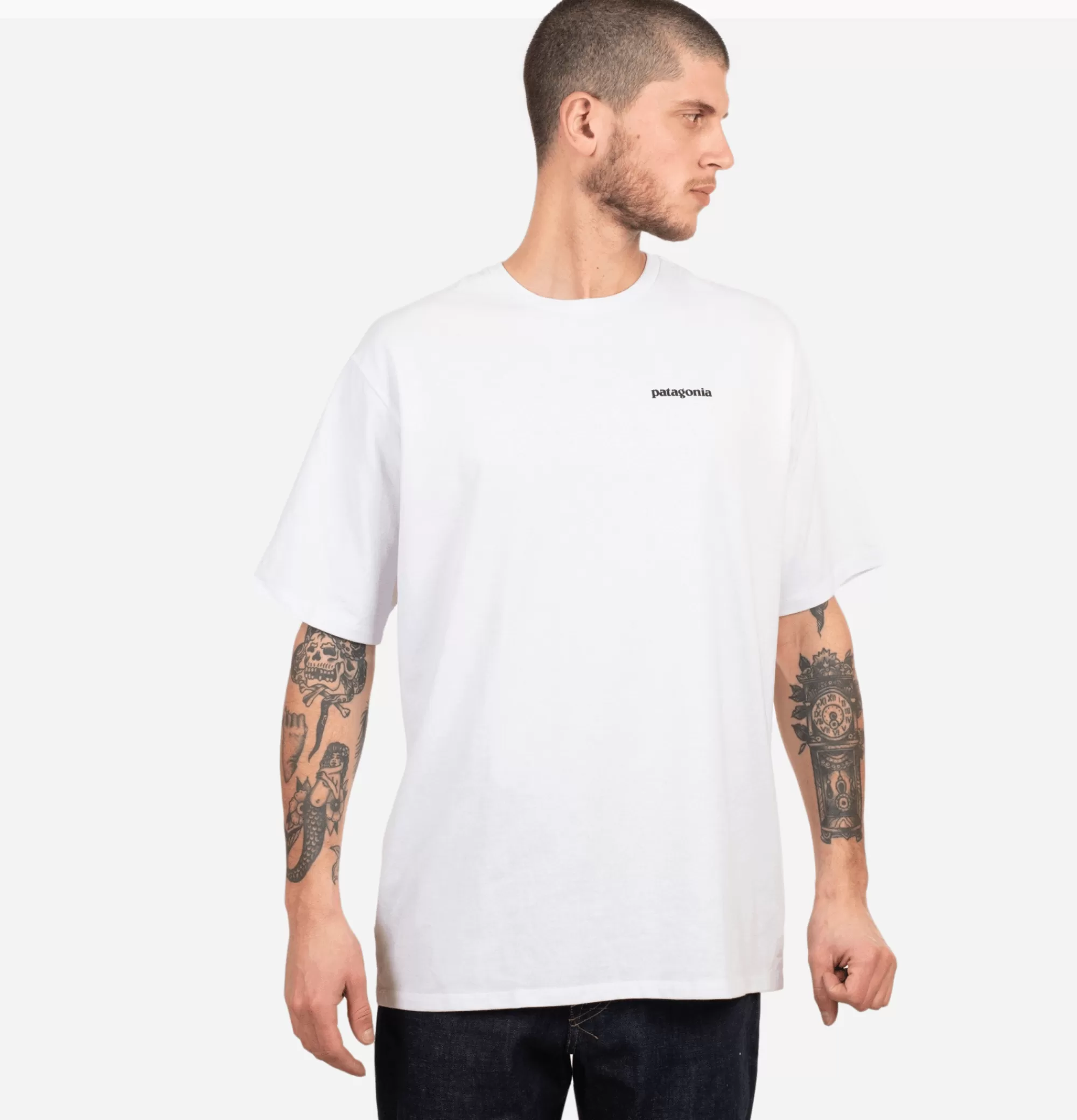 PATAGONIA T-Shirt P6 Logo White^ T-Shirts