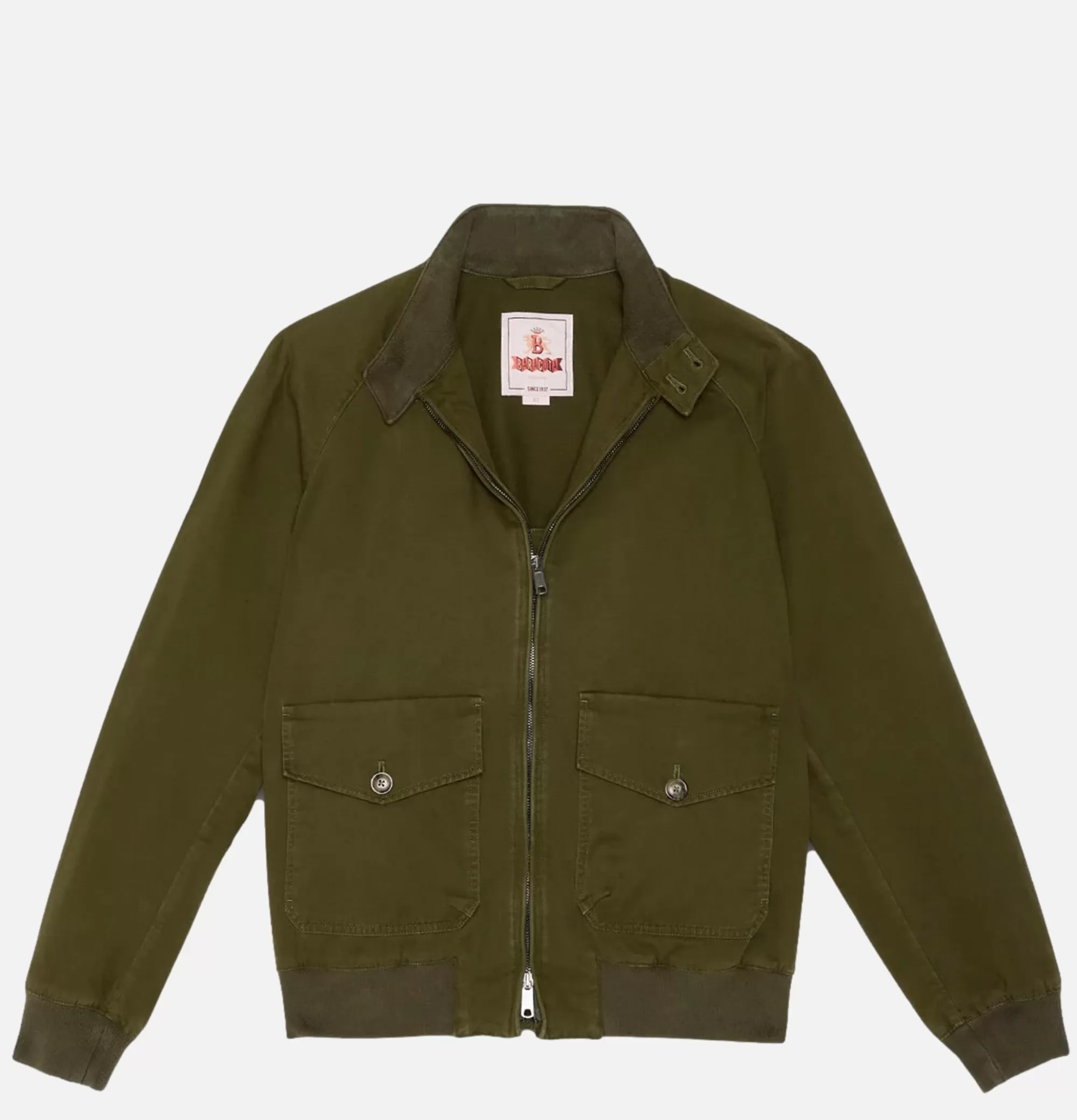 BARACUTA Veste G9 Gabardine Olive^ Blousons & Manteaux