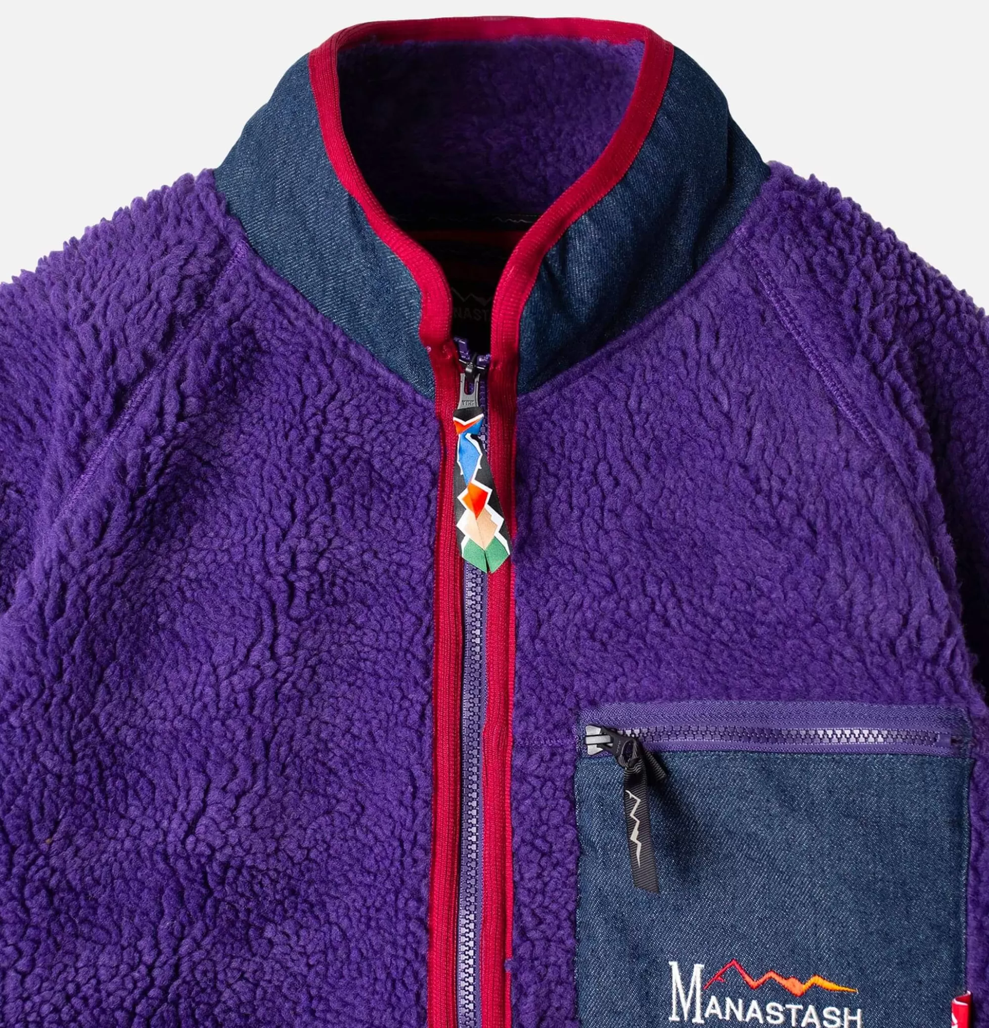 MANASTASH Veste Gorilla 22 Purple^ Sweats & Polaires