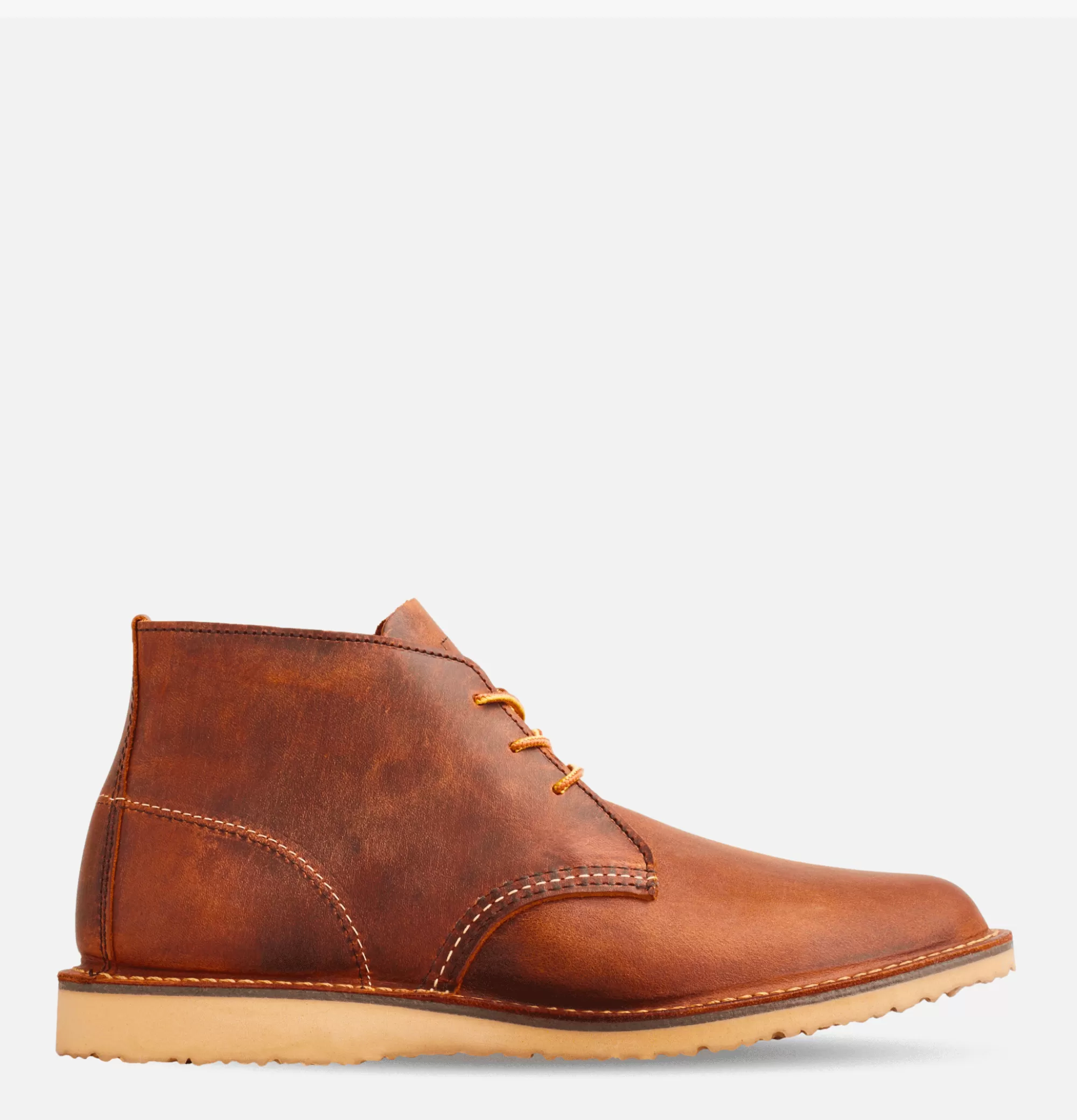 RED WING SHOES 3322 Weekender Chukka Copper Rough^Homme Bottes