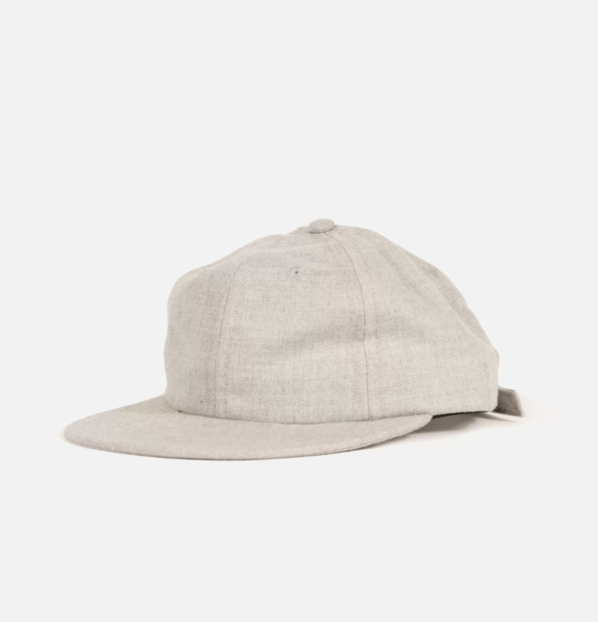 LITE YEAR Wool Serge 6 Panel Cap Grey^ Chapeaux & Casquettes