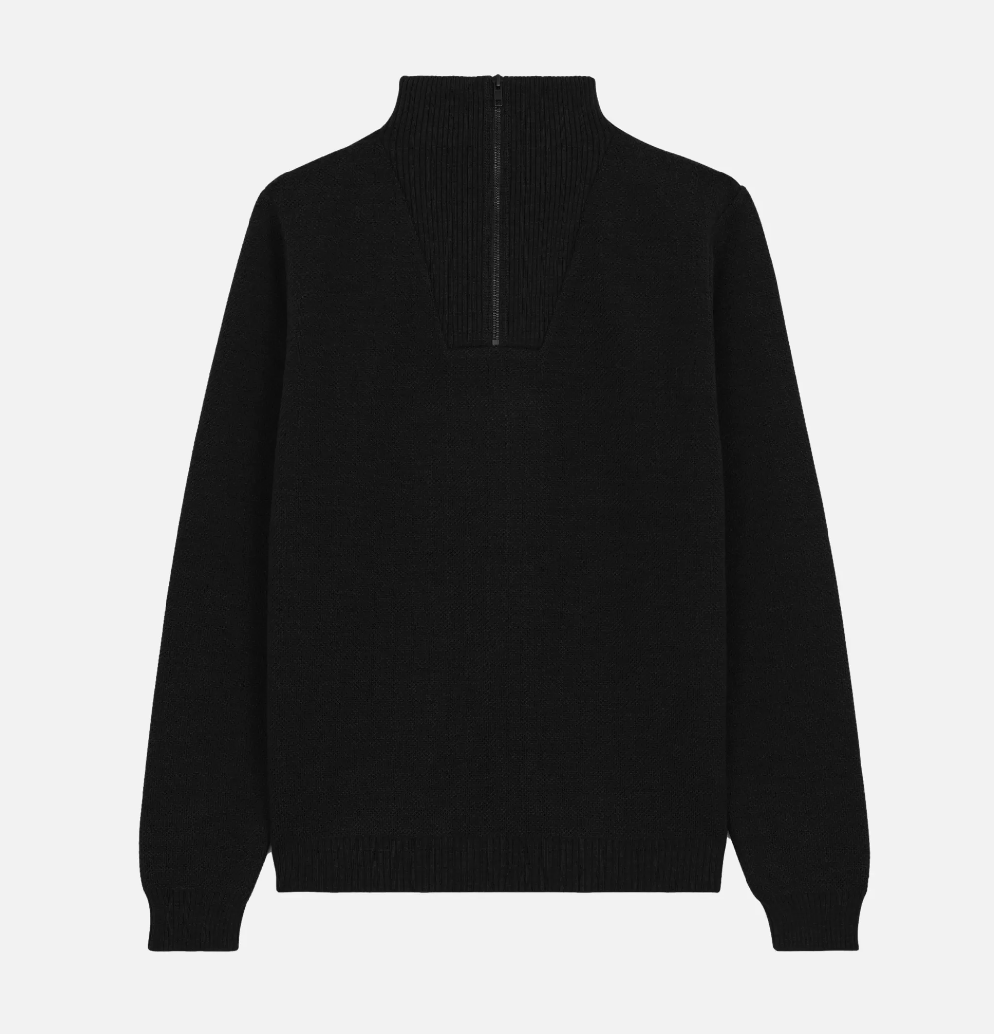 NITTO KNITWEAR Youri Camionneur Black^ Pulls & Cardigans